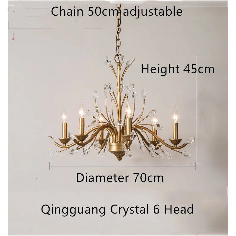 Clear Crystal 6Heads