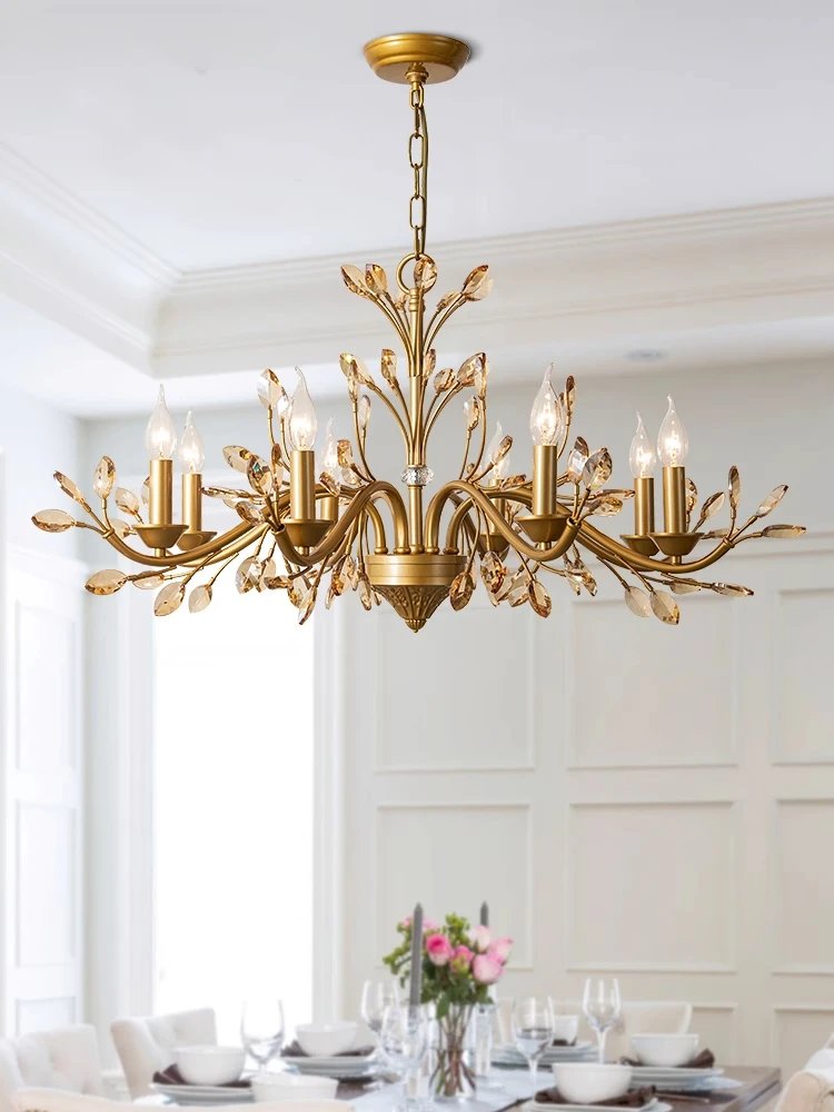 French chandelier living room light creative French chandelier living room light creative