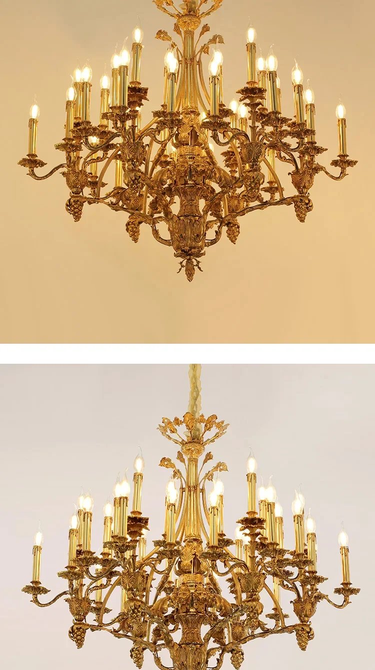 Antique Brass Chandelier Lighting