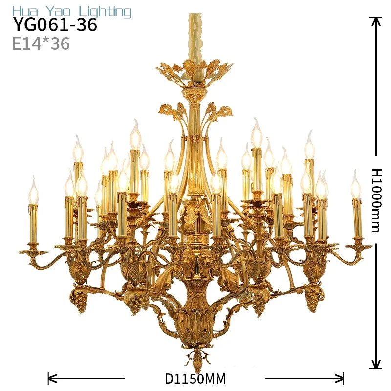36 bulbs D115 H100cm