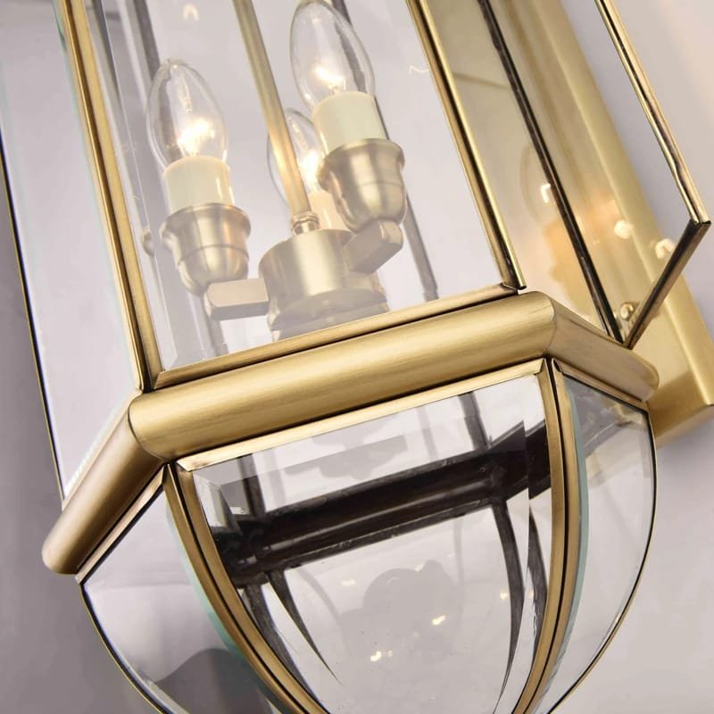 Copper wall lamp outdoor waterproof