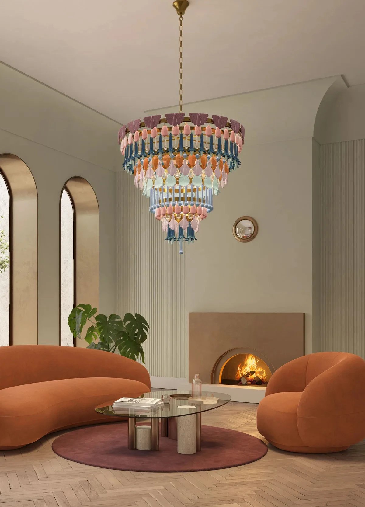 Vintage Advanced Ceramic Chandelier Lighting