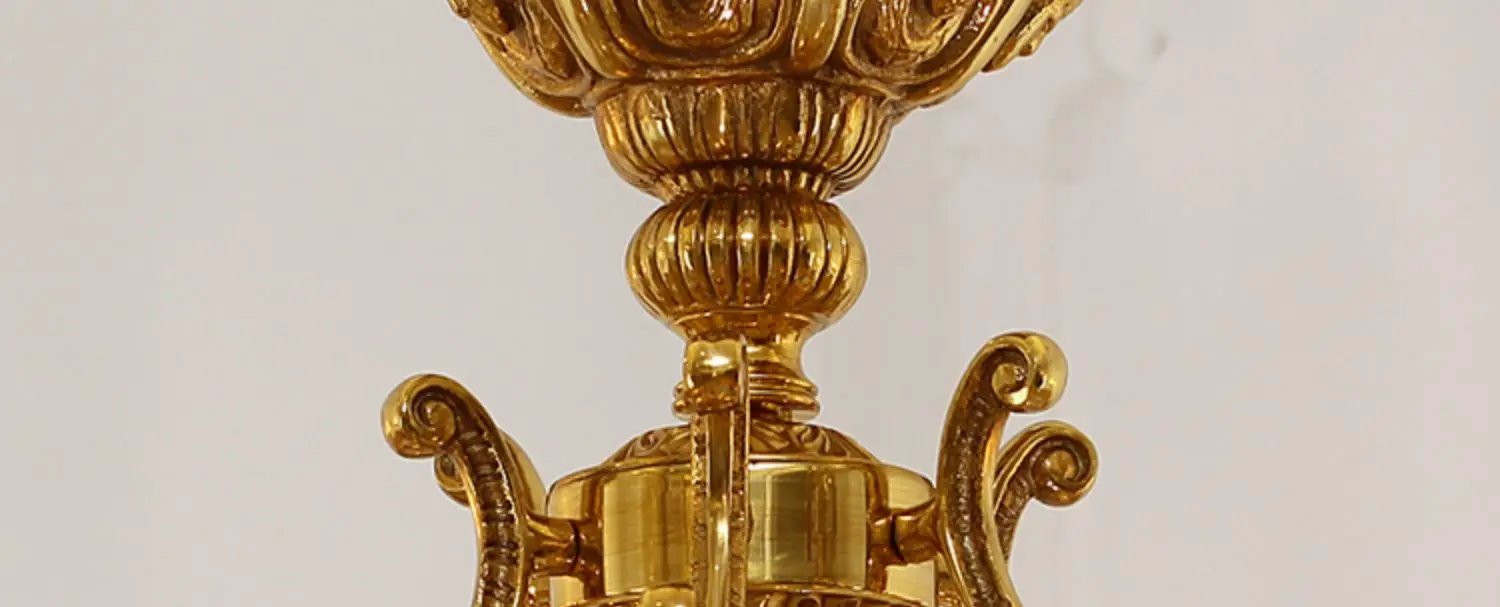 French Copper Chandelier European Lighting