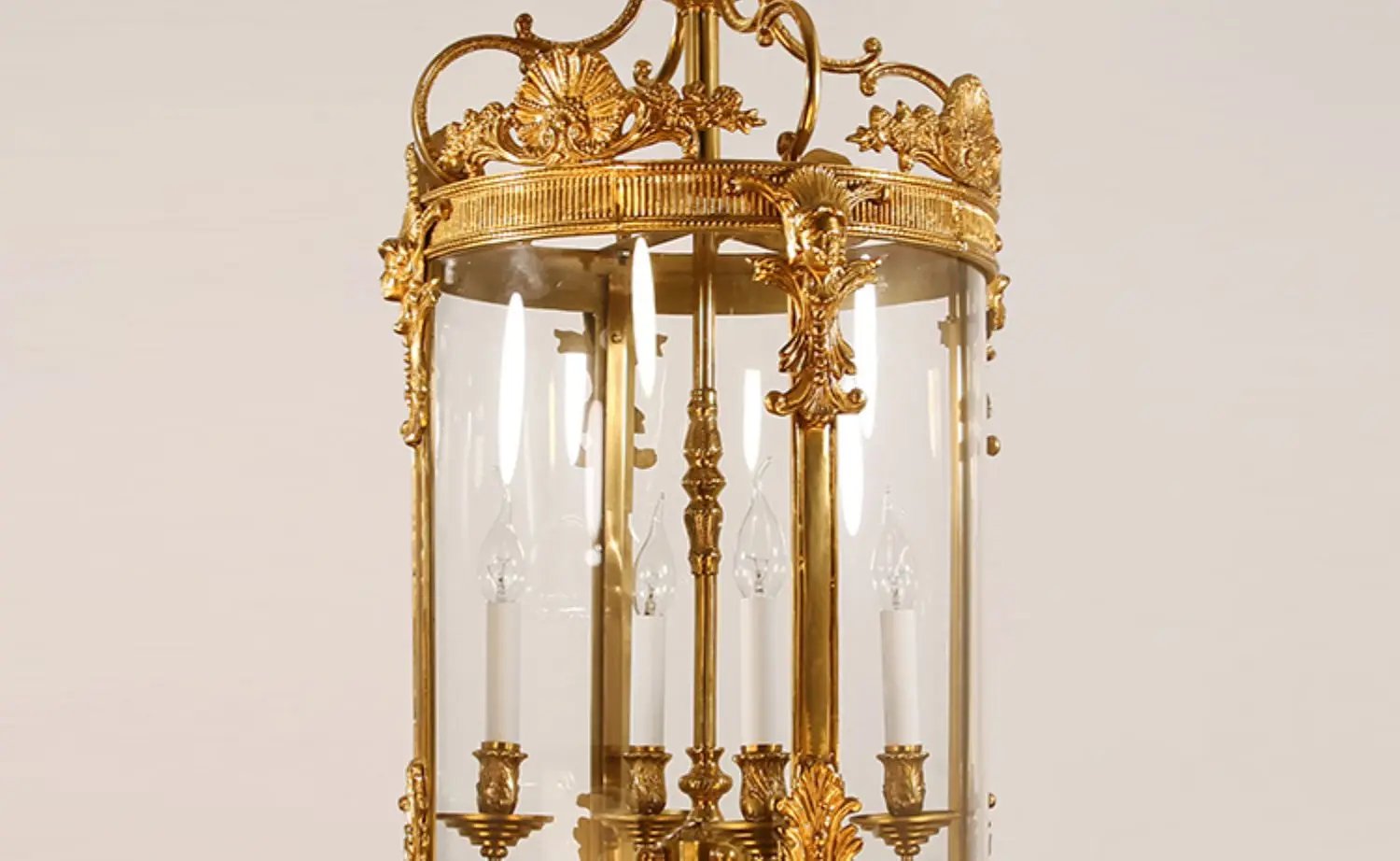 French Copper Chandelier European Lighting