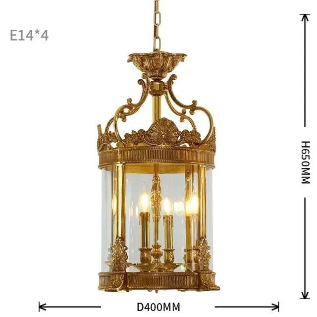 4 bulbs D40H65cm
