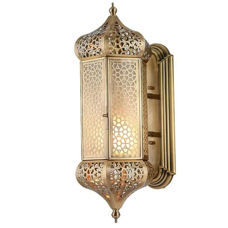 LED Copper Wall Lamps Lights Moroccan Style
