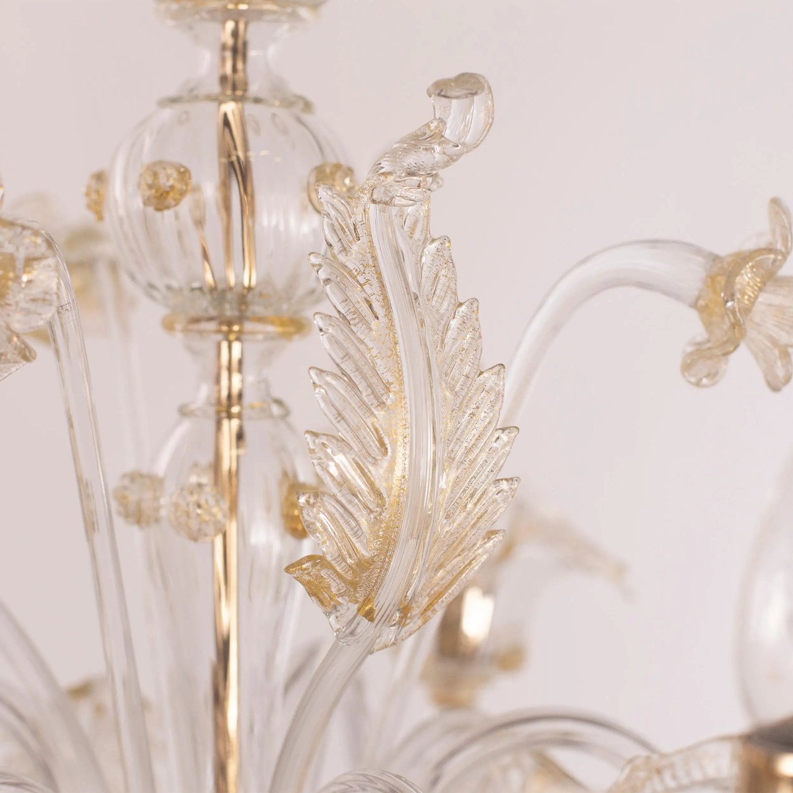 Murano Chandelier Glass Lamp Modern