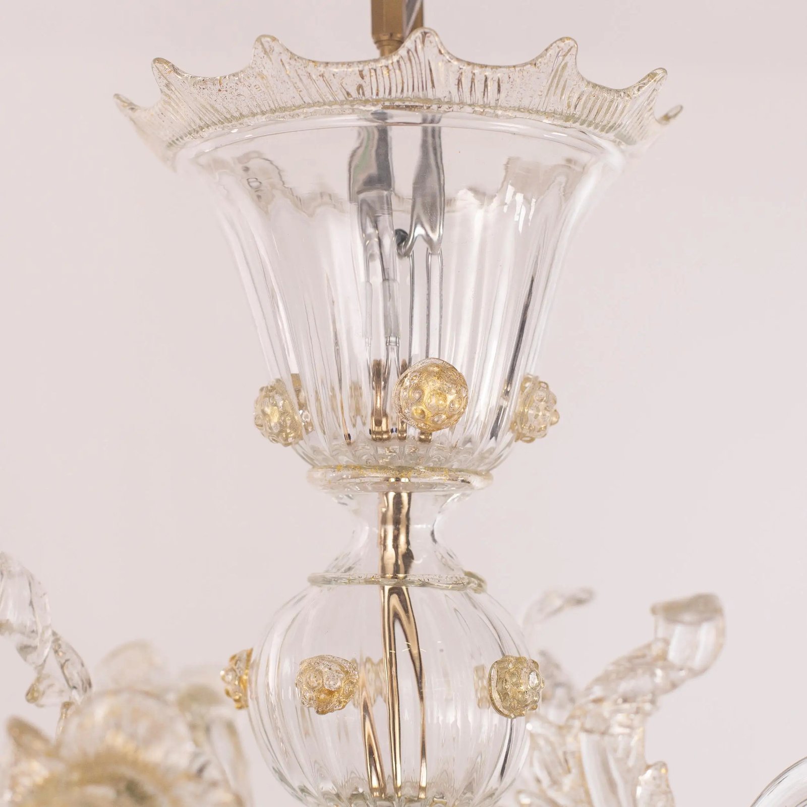 Murano Chandelier Glass Lamp Modern