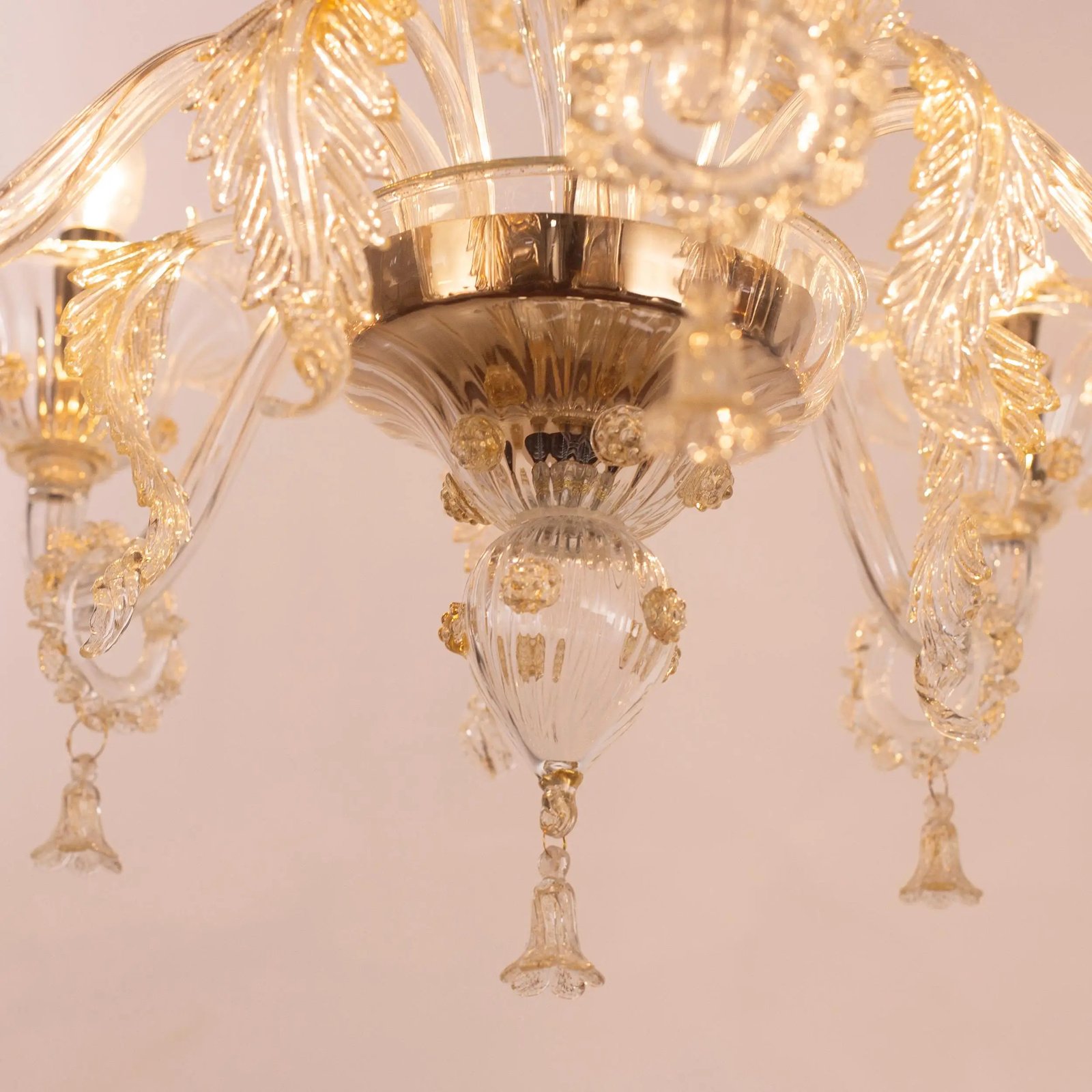 Murano Chandelier Glass Lamp Modern