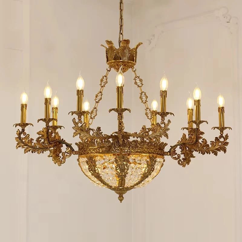 Pendant Light Vintage All Copper Chandeliers
