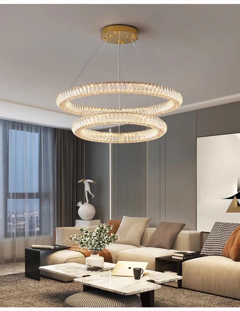 LED Pendant K9 Crystal Chandelier Lights Lighting Decoration Fixture