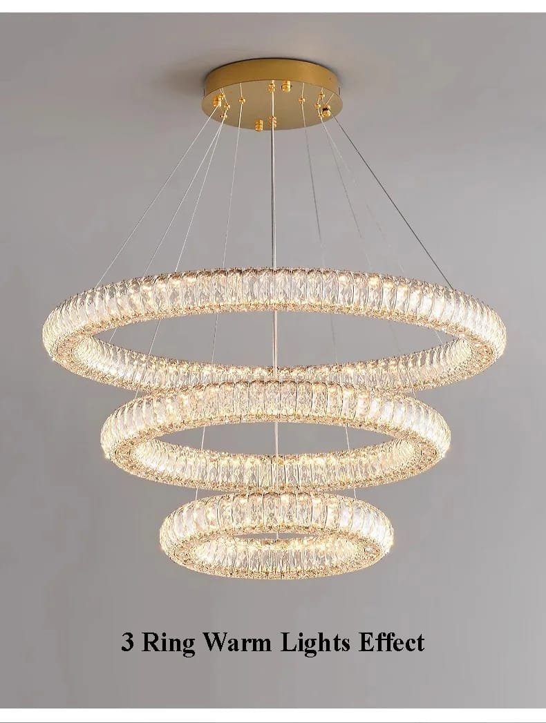 LED Pendant K9 Crystal Chandelier Lights Lighting Decoration Fixture