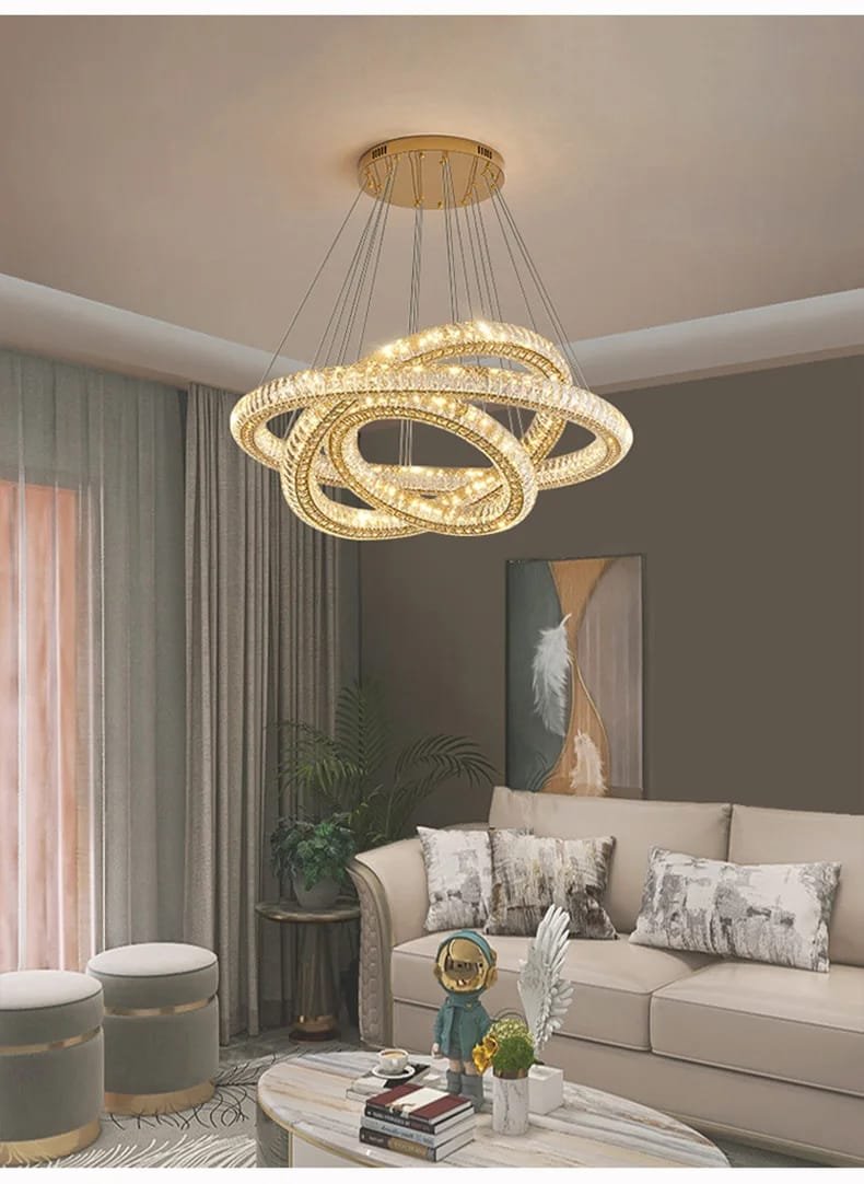 LED Pendant K9 Crystal Chandelier Lights Lighting Decoration Fixture