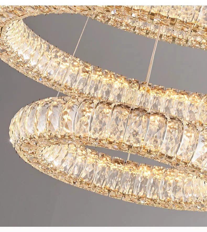 LED Pendant K9 Crystal Chandelier Lights Lighting Decoration Fixture