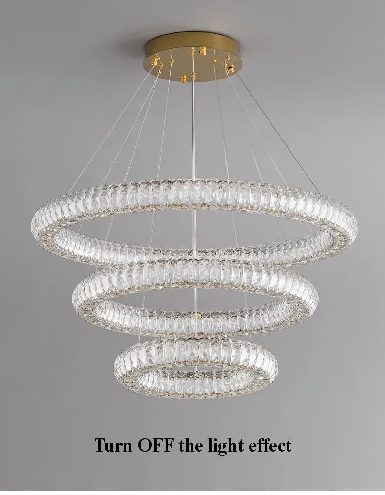 LED Pendant K9 Crystal Chandelier Lights Lighting Decoration Fixture