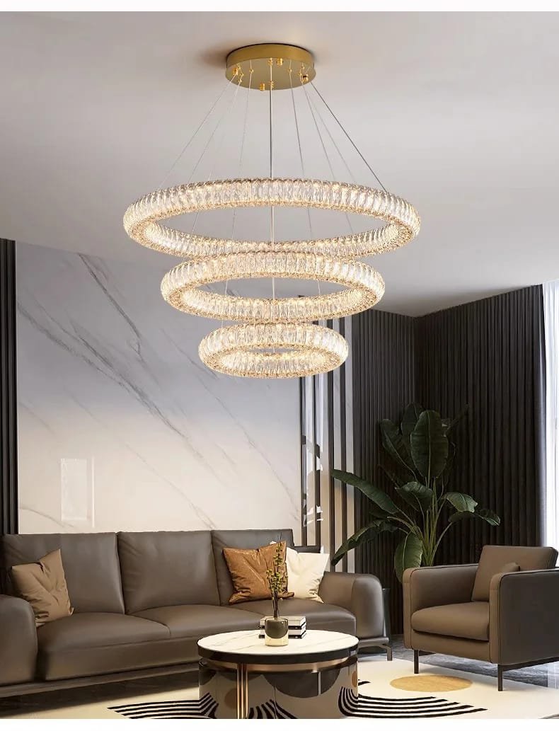 LED Pendant K9 Crystal Chandelier Lights Lighting Decoration Fixture