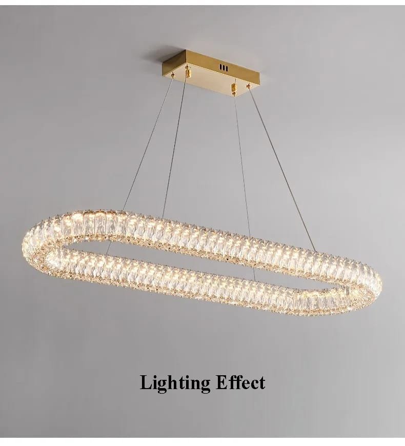 LED Pendant K9 Crystal Chandelier Lights Lighting Decoration Fixture