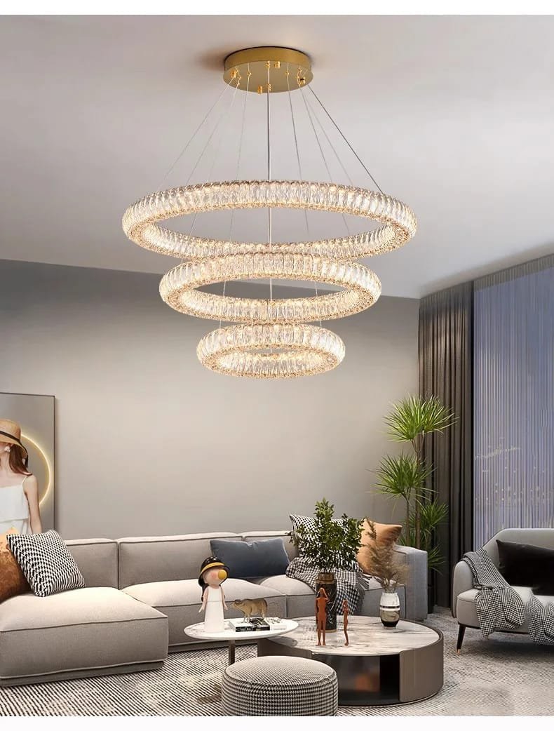 LED Pendant K9 Crystal Chandelier Lights Lighting Decoration Fixture