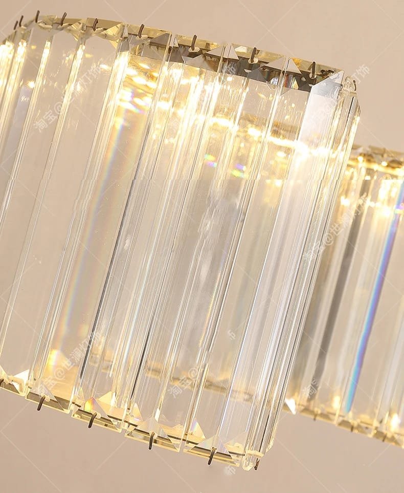 Stair Pendant Lights Interior Lighting Home Decoration Modern Crystal Chandeliers