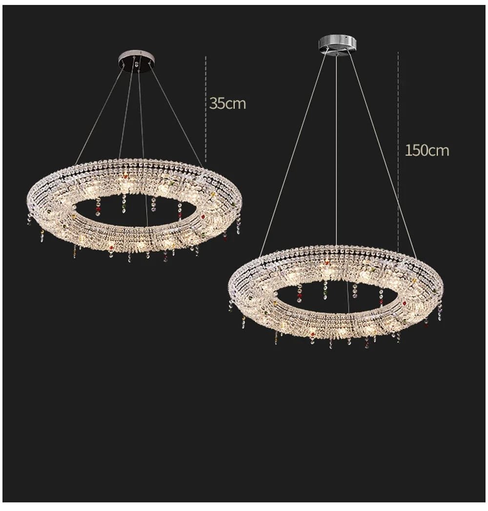 Nordic Crystal Led Pendant Lights