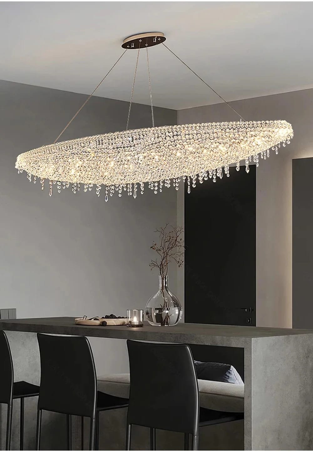 Nordic Crystal Led Pendant Lights