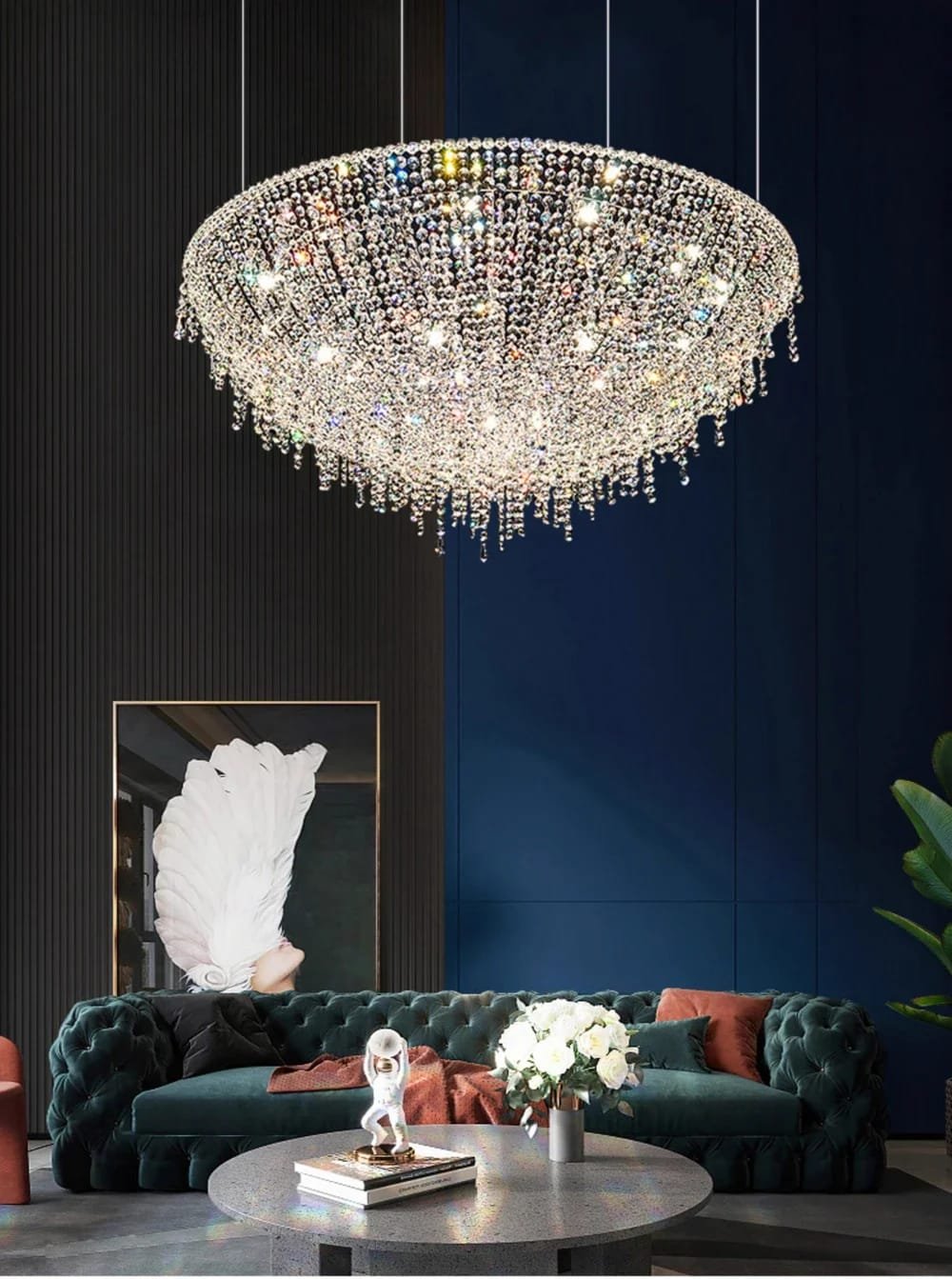 Nordic Crystal Led Pendant Lights