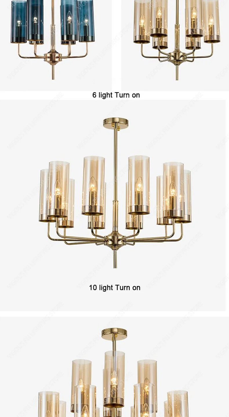 Modern Glass Chandelier Pendant Indoor Lighting Fixtures Modern Glass Chandelier Pendant Indoor Lighting Fixtures