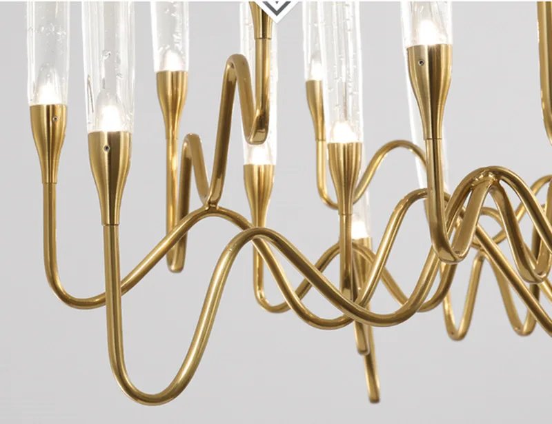 Home Decoration Chandelier Pendant French Candlestick Crystal Lamp Crystal Lamp