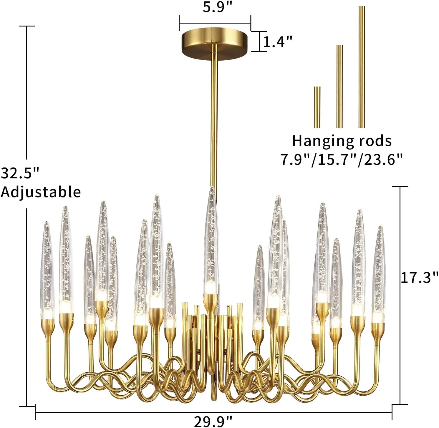 Home Decoration Chandelier Pendant French Candlestick Crystal Lamp Home Decoration Chandelier Pendant French Candlestick Crystal Lamp