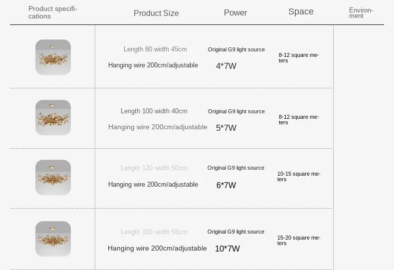 Modern Gingko Chandelier Custom Lights Glass Chandelier