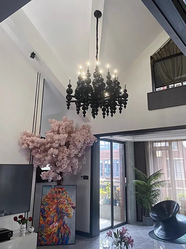 Decorative Stones Chandelier Large/