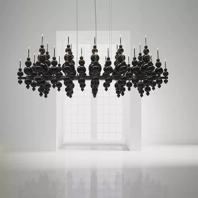 Decorative Stones Chandelier Large/