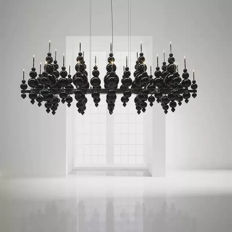 Decorative Stones Chandelier Large/