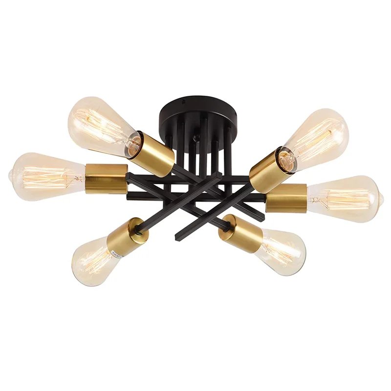 Chandelier LED Semi Flush Mount Modern