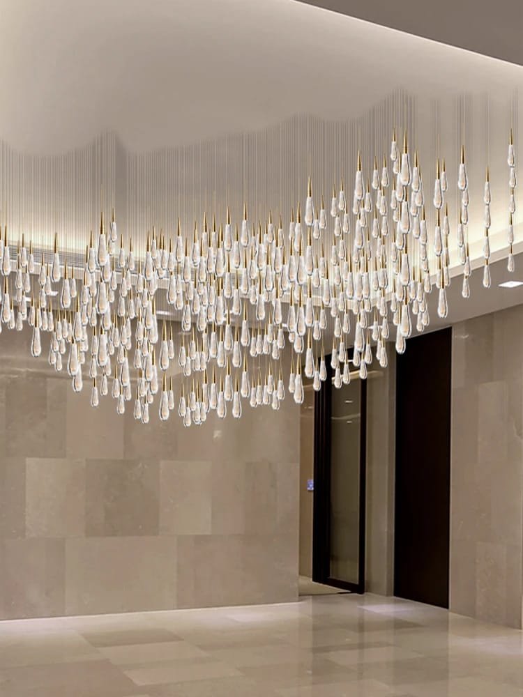 Glass Stone Custom Chandelier Lighting Factory