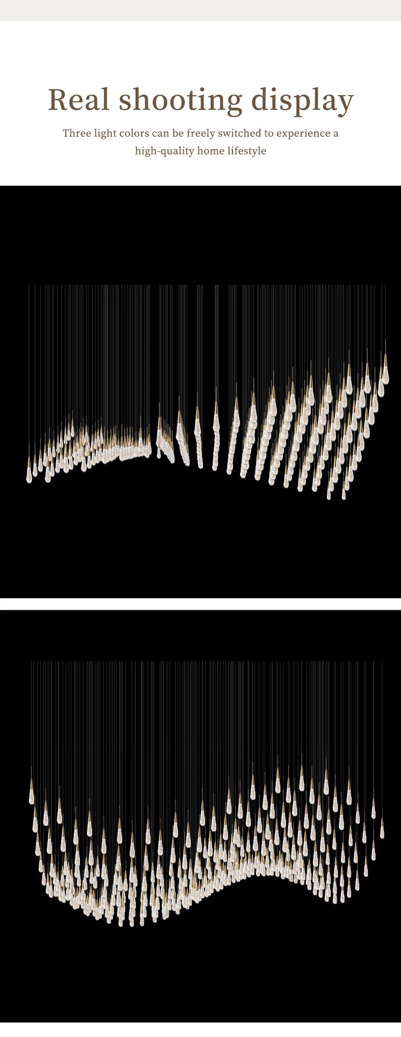 Glass Stone Custom Chandelier Lighting Factory