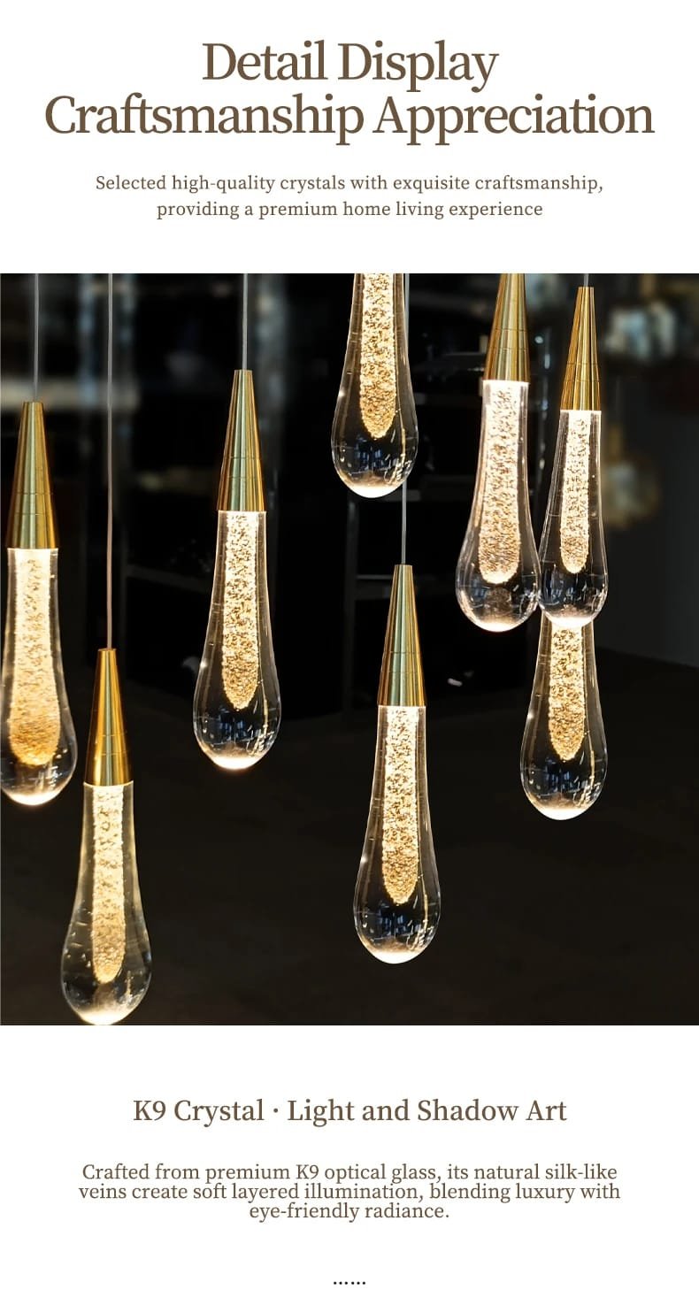 Glass Stone Custom Chandelier Lighting Factory