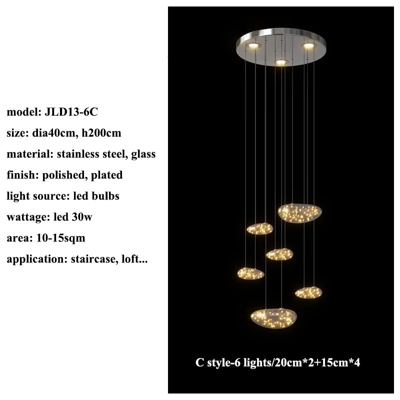 C style-6 lights