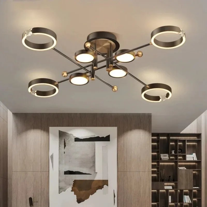 LED Pendant Light Modern Circlar Metal