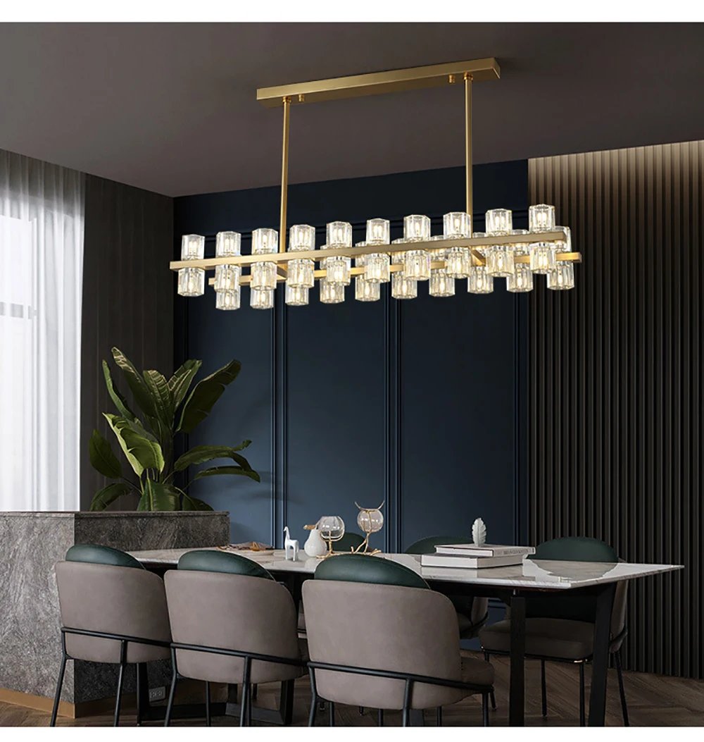 Modern Custom Size Ceiling Glass Chandelier Lighting