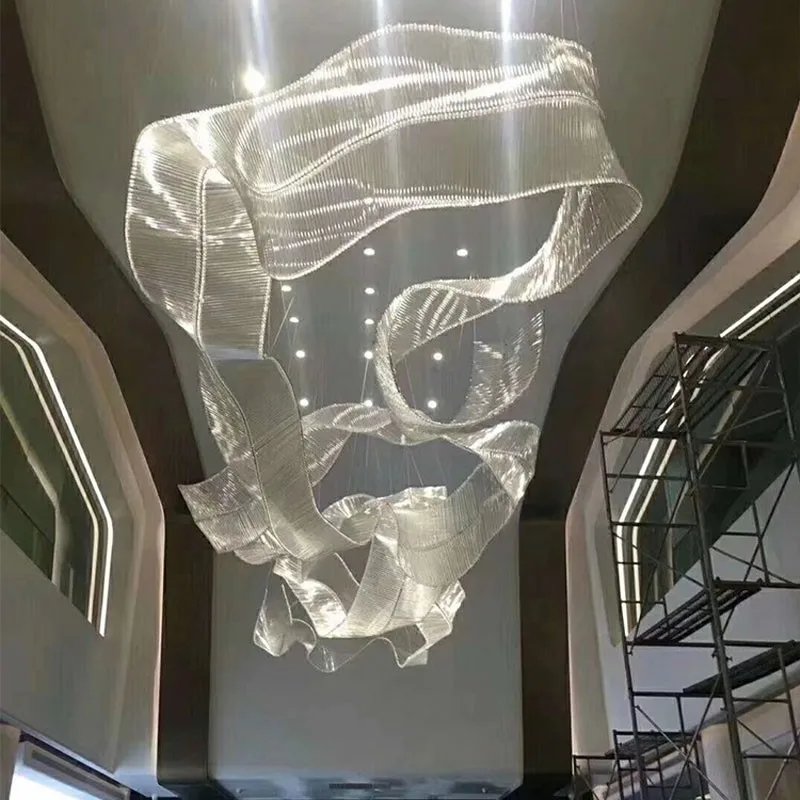 Decoration Customized Chandeliers Modern Art Color Glass