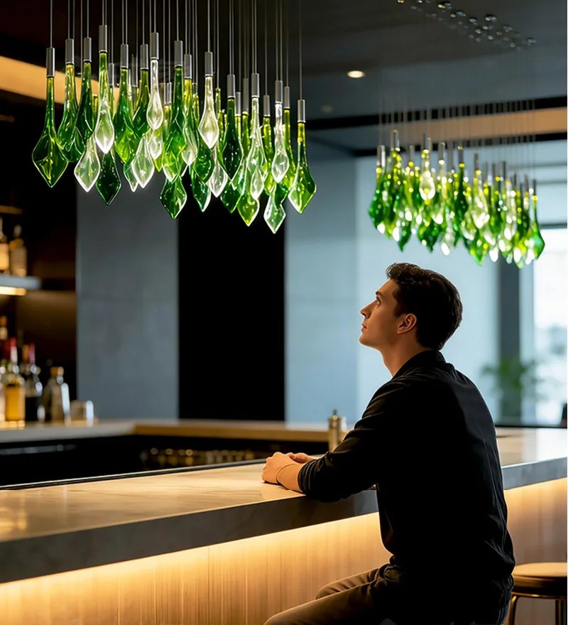 Modern Glass Pendant Lamp Trendy Fixture Modern Glass Pendant Lamp Trendy Fixture