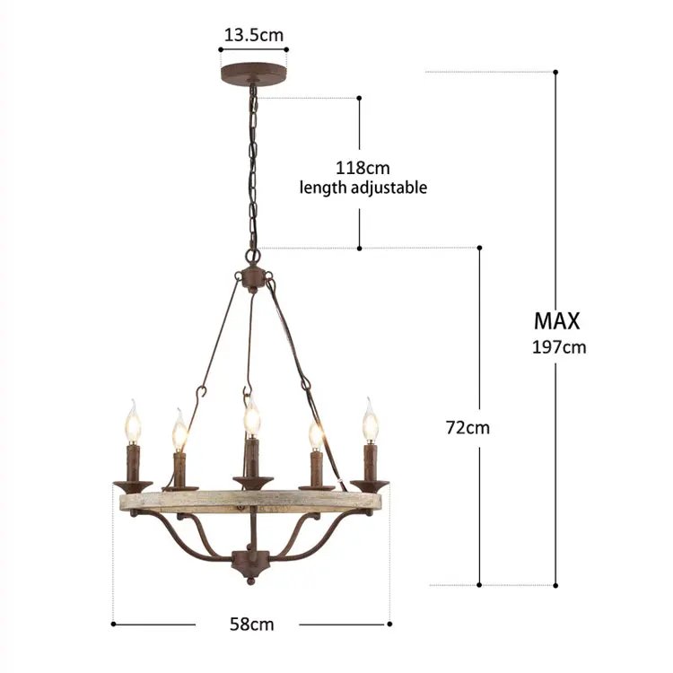 American Wooden Pendent Chandelier Lamp American Wooden Pendent Chandelier Lamp